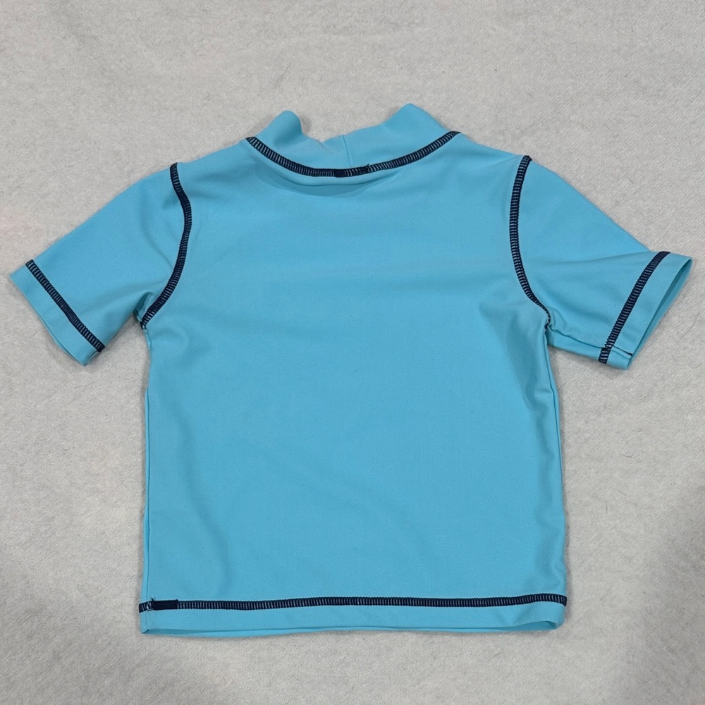 Carter's Blue Otter Rashguard Set 12M - Picture 7 of 7